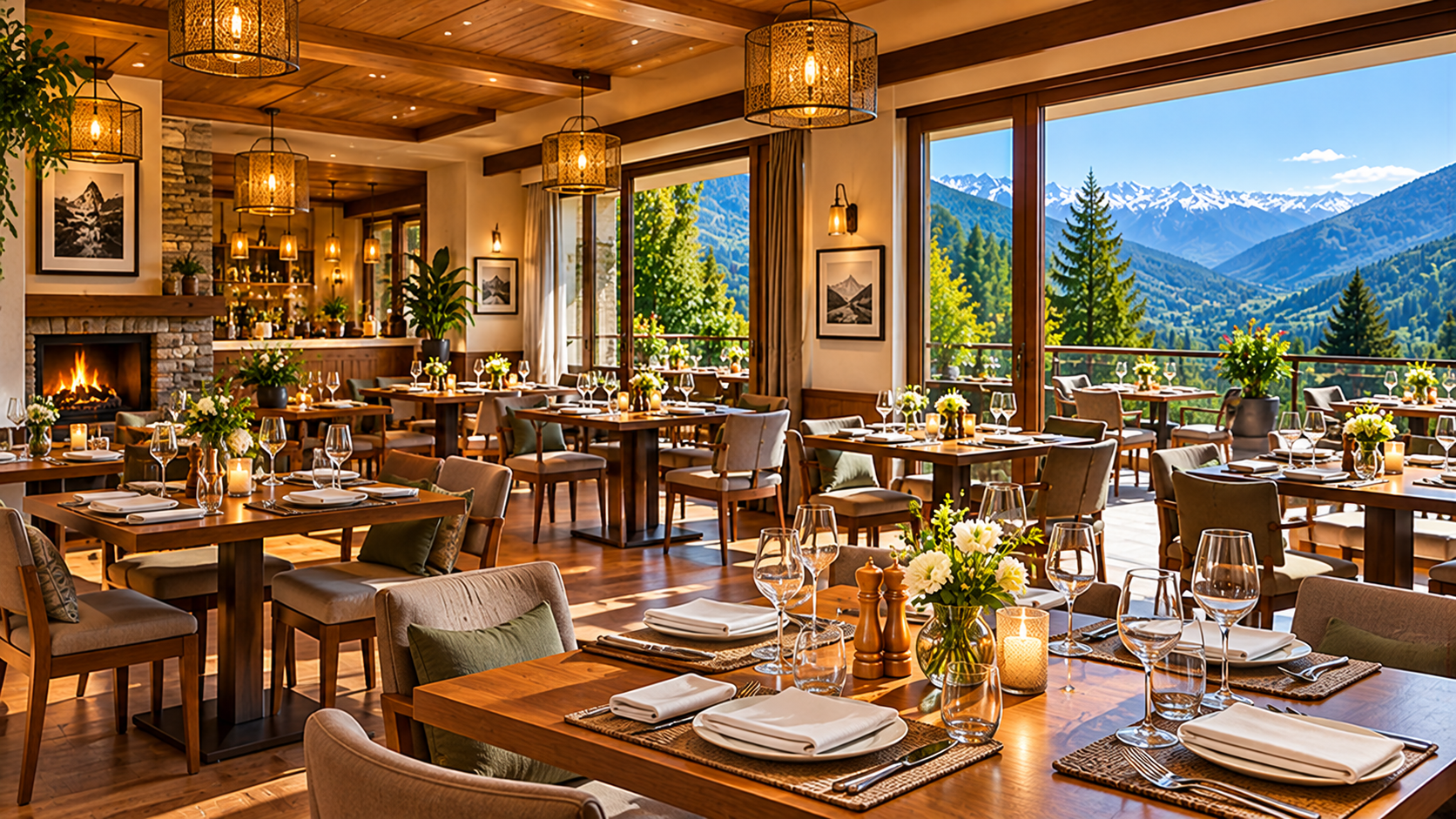 Hotel restaurant